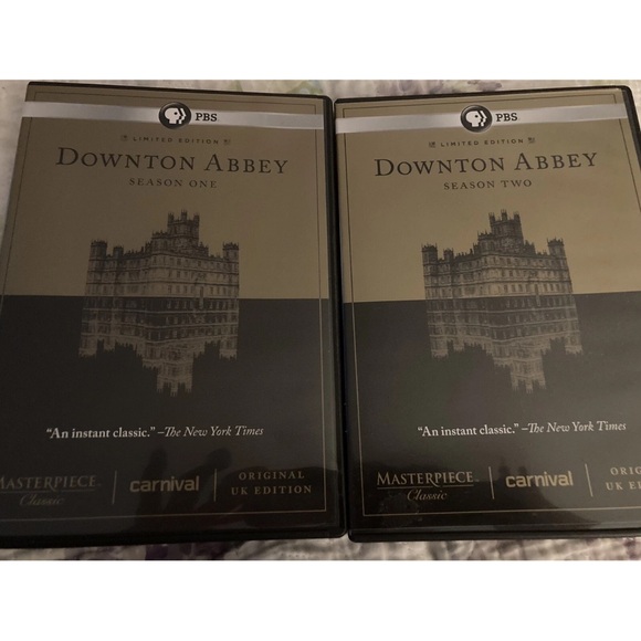 Downton Abbey Seasons 1 & 2 DVD Box Set, original UK EDITION, like new condition - Picture 2 of 4